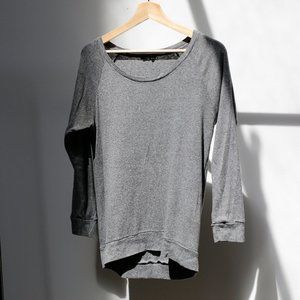 Aritzia TNA soft/comfy grey sweater shirt